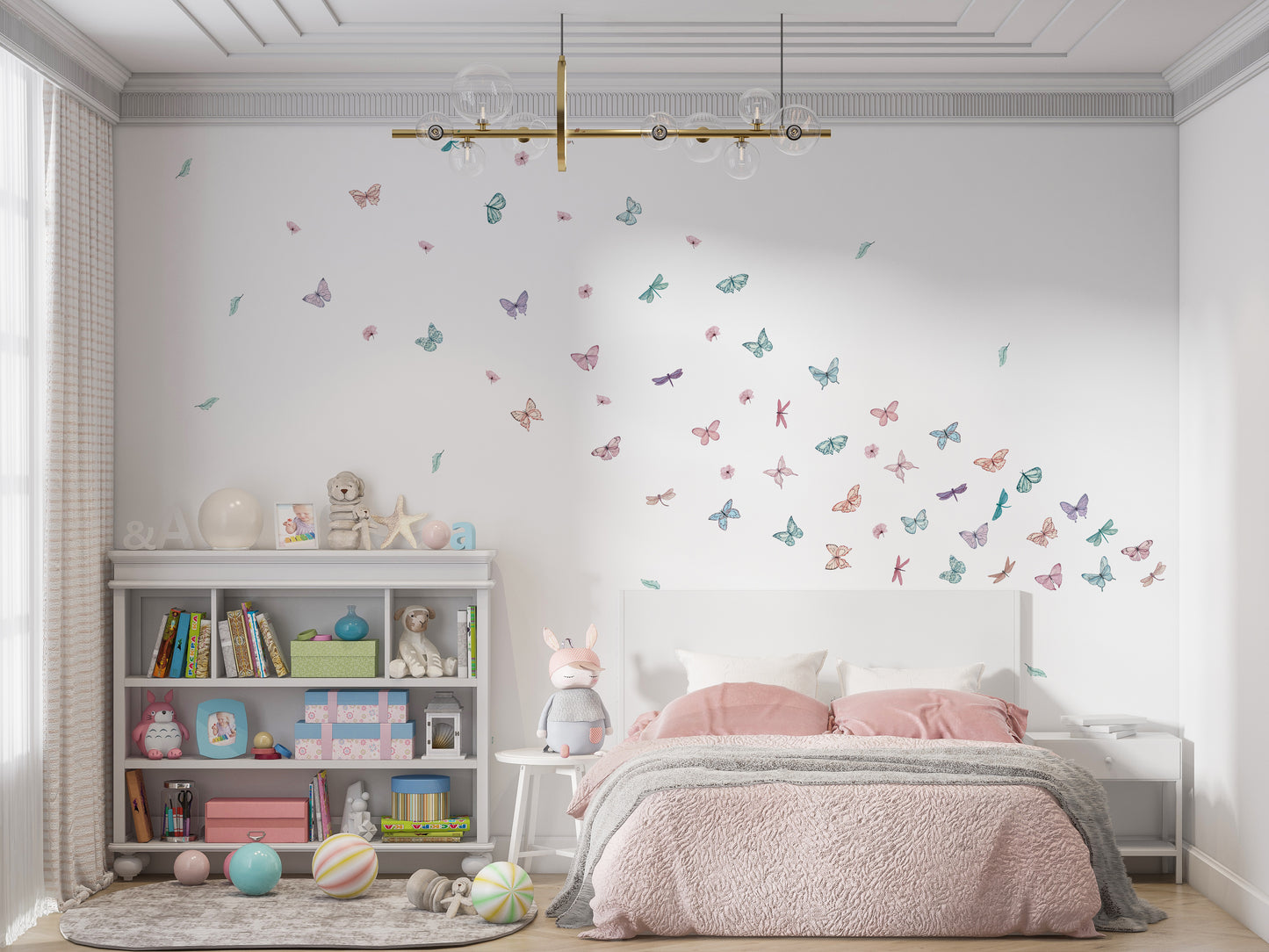 Watercolour Butterfly Wallstickers